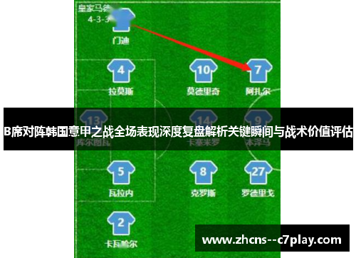 B席对阵韩国意甲之战全场表现深度复盘解析关键瞬间与战术价值评估